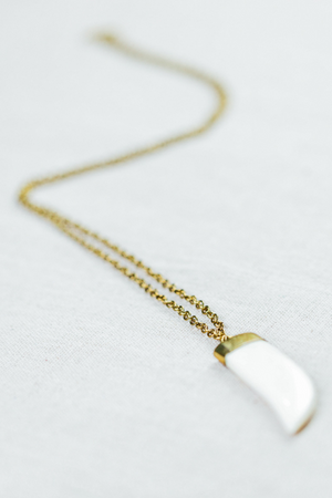 Artisan & Fox - Jewellery - ASKARI Bone Pendant Necklace - Handcrafted in Kenya