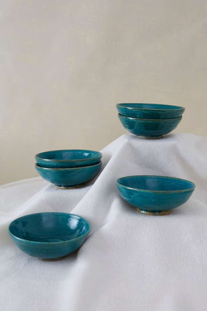 Artisan & Fox - Home Goods - Turquoise Istalifi Bowl - Handcrafted in Afghanistan