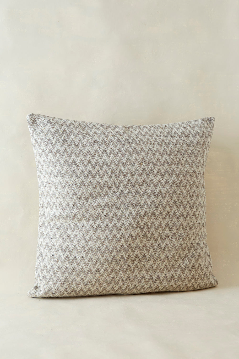 Artisan & Fox - Home Goods - Chevron Shuttle Loom Wool Cushion Cover - Handcrafted in Mexico