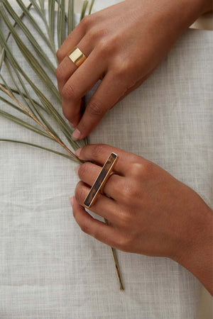 Artisan & Fox - Jewellery - KUNI Bar Ring - Handcrafted in Kenya