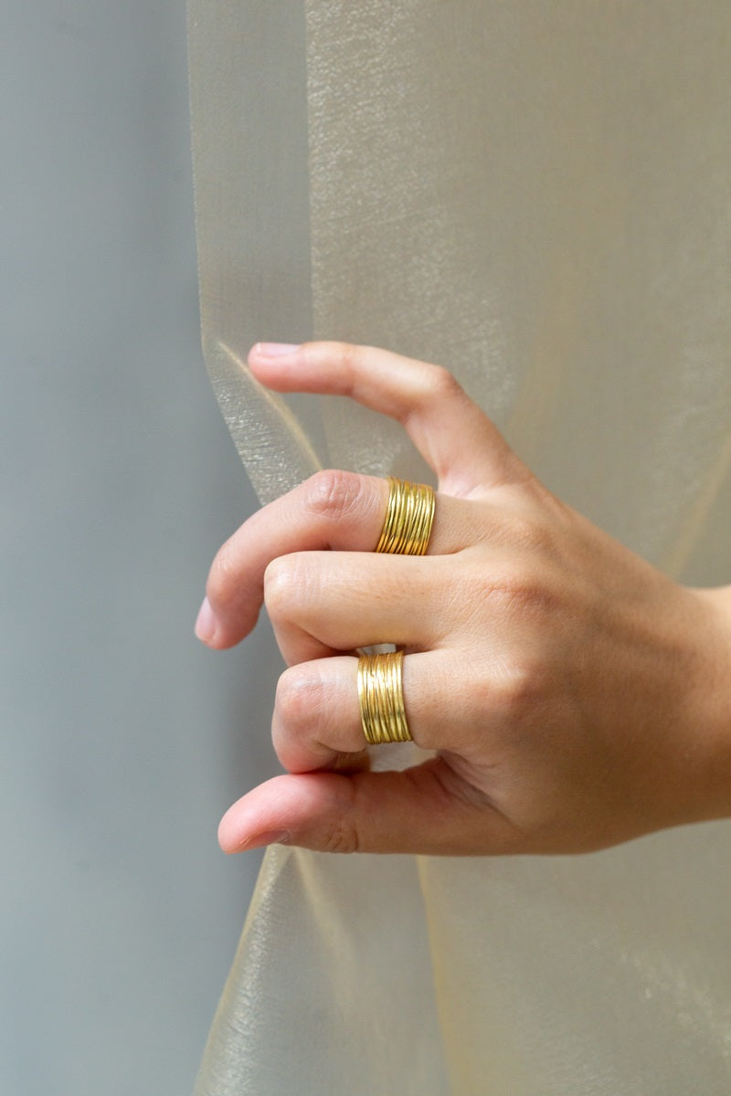 Jayanti Etched Ring Artisan & Fox